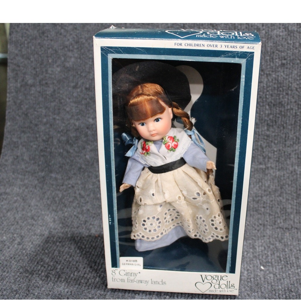Vogue Ginny Doll Far-Away Lands German Girl 8 inch 301805 Vintage 1977 NIB